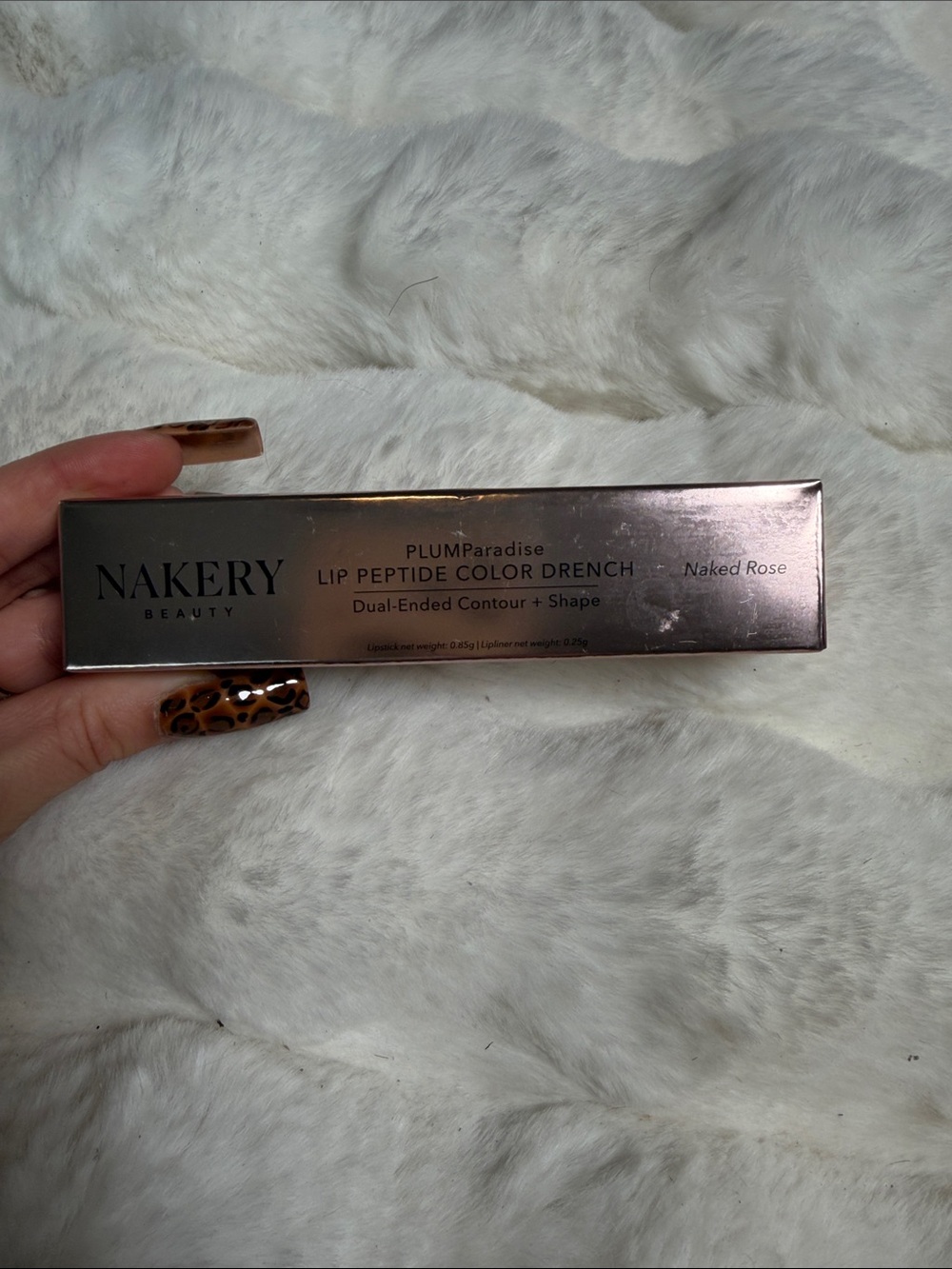 Nakery Beauty Lip Peptide Color Drench — Naked Rose Pink